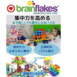 送料無料 ブレイン フレークス Brain Flakes 500 ピース ビルディング ブロック 知育玩具 組み立てガイド付き VIAHART  ビアハート 脳トレ おもちゃ | 便利・おしゃれ・楽しく暮らせる店