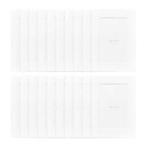 mCNv[y[p[tHgt[zCg 4x6C` PLAIN Paper Frame - White 20 (102 x 152mm) ʐ^p  z
