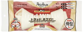 ペッツルート 犬用 トラッドホワイトガム 骨型 L 1本 Lサイズ (x 1)