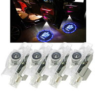 Minile クラウン用ロゴ カーテシランプ 4個セット ドアウェルカムライト カーテシライト カーテシ LEDロ…