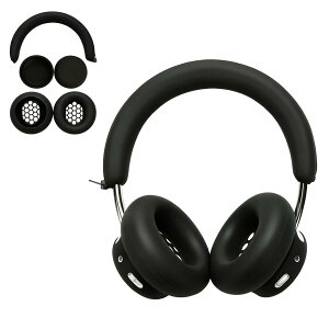 umvowuxa For CMF BY NOTHING Headphone Pro ��p �w�b�h�t�H���ی�J�o�[ ���E���h�~ �􂦂� �C���[�p�b�h/�C���[�J�b�v/�w�b�h�o���h �ی�J�o�[(�u���b�N) 3�_�Z�b�g �V���R���� �Ռ��z�� ���h�~ ���^ 