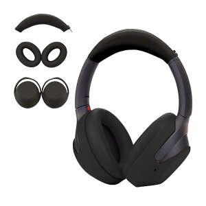 Adhiper WH-1000XM4 �w�b�h�z���v���e�N�^�[ 3�_�Z�b�g �C���[�}�t�v���e�N�^�[ �w�b�h�o���h�v���e�N�^�[ �V�F���v���e�N�^�[ WH-1000XM3 /WH-1000XM4 �w�b�h�z���p �V���R���f�� (�u���b�N)