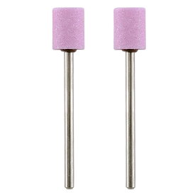 プロクソン(PROXXON) 軸付き砥石2本 【棒型8.0mm 軸径2.35mm WA砥石150番】 No.26766