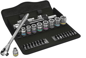 Wera(���F��) 8100SB10 �T�C�N���b�v���`�F�b�g���^���Z�b�g 3/8 004050