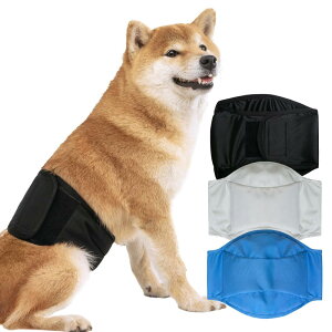 KUVEELA PET 犬用マナーベルト 雄犬用おむつ 犬用オムツカバー 男の子 お散歩 お外出 室内 おでかけ 介護 発情期 通気性 吸水性良い 再利用可能((新)ブラック M)