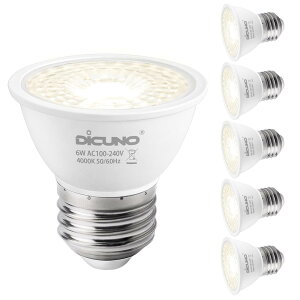 DiCUNO LEDd E26 LED X|bgCg F 6W 60W`nQd 4000K 660lm Lp60° Px CRI90 AC100-240V Ή PSEF؍ς 6