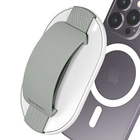 【超強磁力スマホ指マグネットグリップ】Sinjimoru、Magsafe対応 9mm 薄型 スマホシリコンフィンガーグリップ マグネットで簡単脱着 落下防止 ワイヤレス充電可能 スマートフォンシリコンバンド指グリップスタンド 2in1機能 i Phone 15 Plus Pro Pro Max 14 13 12 シリーズマ