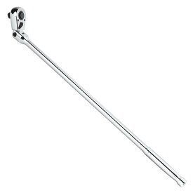 WORKPRO 【超ロング】ラチェットハンドル ラチェットレンチ ソケットレンチ 差込角12.7mm ロング 首振り型 全長609mm 回転方向切替簡単 速脱ボタンバナジウム鋼製ヘッド 72山ギア