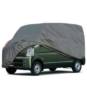 �����ԃ{�f�B�[�J�o�[ 4�w�\�� ���N�у^�C�v ���� �΍� �h���h�o�h�t�ˎ��O�� �J�[�J�o�[ SUV �Ή� �ėp �T�C�Y (�y��?�ԃv���X�F365*165*195CM)