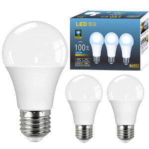 BAOMING LEDd E26 100W` 1600lm F5000K Lz Ή _łȂ F85 Ή fMގ{HΉ Px  ȃGl PSEF؍ς (3Zbg-13.5W)