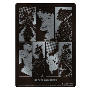 ショウワノート ポケットモンスター 下敷き 802495 ブラッククール ポケモン ショウワノート