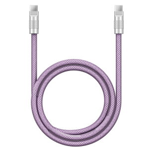 Thunderbolt 4 P[u 1m 240W}[d 8KΉ 40 Gbps f[^] Type-CType-C P[u USB-C  USB-C MacBook/iPad/Air/iphone15ȂǑΉ(1m,p[v)