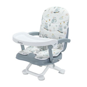 UBRAVOO ベビーチェア ローチェア 折りたたみ カバー付き 高さ調整可能 軽量 赤ちゃん用 お食事椅子 テーブルチェア 持ち運び便利 出産祝い 6ヶ月から3歳まで 多機能チェア (木菟)