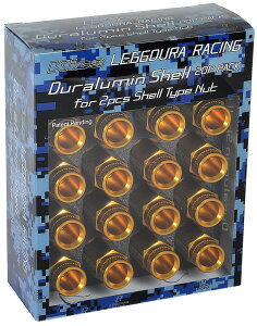 KYO-EI(���i�Y��) LEGGDURA RACING Shell Type Lock �� Nut Set(RL53) ���f���[�����[�V���O�V�F���^�C�v�i�b�g(���b�N���i�b�g�Z�b�g) M12×P1.5�S�[���h RL53-11A