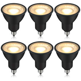 xydled LEDスポットライト E11口金 LED電球 60w形相当 電球色 600lm ハロゲン電球 JDRφ50 LEDライト (電球色ブラック 6個入り)