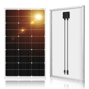 DOKIO �\�[���[�p�l�� 100W 18V �P���� �������� ������ł�����o�� �h�ЃO�b�Y �Ԓ��� MC4�o�� 12V�o�b�e���[�V�X�e���[�d�\ �ϋv�����ւ� �̔�