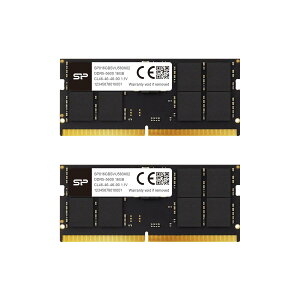 �V���R���p���[ DDR5 32GB �L�b�g (16GB x 2) 5600MHz (PC5-44800) CL46 1.1V SODIMM Non-ECC�m�[�g�p�\�R�� RAM �R���s���[�^������ SP032GBSVU560F22