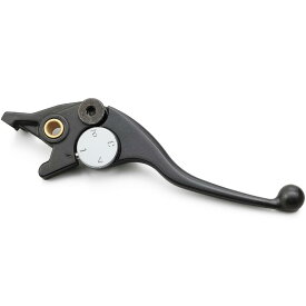デイトナ(Daytona) マスターシリンダー バイク ブレーキ 横型 補修品 NISSIN(ニッシン) ブレーキショートレバー 4段階調整 ブラック 43338
