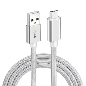USB Type C P[u (2m, Vo[) yPOTRRCIUSUERz USB-A to USB-C 10Gbpsf[^] USB3.1 Gen2 P[u 60W/3A}[d ^Cvc [dP[u X}[gtHA^ubgAm[gp\R̃^Cvc