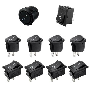 LIANHATA bJ[XCb` 2s I It DC AC 125V/10A 250V/6A EhgO OXCb` I[goC{[g̐ؒfXCb`  dH Ɠdp R[q[|bgΉ (E)
