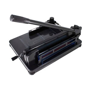 HFS(R) A4裁断機 大型 400枚 30cm切断幅 ペーパーカッター 事務 オフ ィス用品 ハンドタイプ 断裁機 自炊 ブラック色