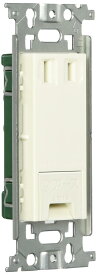 パナソニック(Panasonic) フルカラー 埋込アースターミナル付コンセント フラット型 WN1031K
