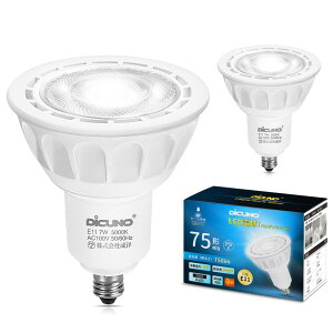 DiCUNO E11 LEDd X|bgCg Ή 7W 75W`nQd F 5000K 750lm LEDX|bgCg Lp Px AC100V PSEF؍ς zCg 2