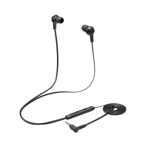 �G���R�� �w�b�h�Z�b�g �L�� �C���z���}�C�N 4�� ��3.5mm �X�e���I 4�ɕϊ��P�[�u���t �u���b�N HS-EP17TBK