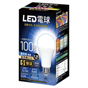 LEDd E26 a26mm 100` F(12.5W) ʓd S^Cv 1 Ή