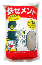 家庭化学 鉄セメント グレー 1kg