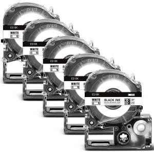 18mm n e[vJ[g bW ES18K ƌ݊̂ LOW Kingjim ev Tepra (SS18K)   evpro xC ^[p SR150 SR670 SR750 5Zbg 8M ASprinte