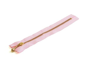 Y.K.K 玉付ファスナー 25cm 10本入 ピンク 3G25-512