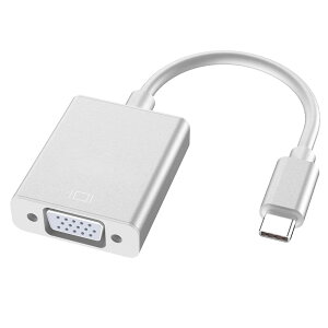 USB C to VGA A_v^ ^CvCIX  VGAX A_v^ Google Chromebook PixelALenovo 900ADell XPS 13ȂTYPE-C|[ggтɑΉ