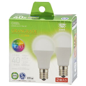 I[(OHM) d@ LEDd` E17 40`/40W F Ra93F Ή fMގ{HΉ ~jNvg` 5N 2 LDA4N-G-E17 RA 2P 06-5561