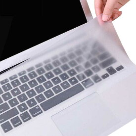 シリコンキーボード ユニバーサルノート31cmx13.2cm 防塵カバー デスク PC キーボード プロテクター 高い透明度 防水防塵 抗菌 耐磨 静音 極薄 パソコンキーボードプロテクター (13-14 インチ)