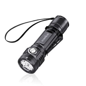 EDC LEDd ̓Cg 4000[ Px USB-C[d 5000mAhe IPX8h 5[h ^nfBCg h/Lv/oR/ނ/Ɨp tbVCg ً}p