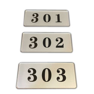 Seagron [io[ v[g ԍ ԍv[g  AN 3.5×8cm×0.2cm (301+302+303Vo[)c