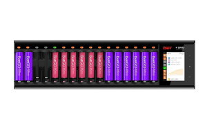 ISDT N16 充電器 16本同時充電可能 単三単四ニッケル水素/ニカド充電池に対応 単3単4電池充電器