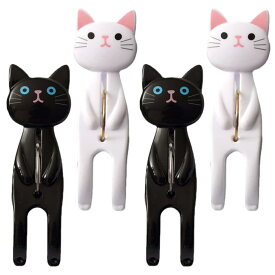 NUOLUX 洗濯バサミ 洗濯ばさみ 布団ばさみ 洗濯 クリップ ランドリー ハンガー 強力 4個セット 猫竿ピンチ 防風対策 ハンガー固定用 洗濯物干しピンチ せんたくばさみ 滑り止め 洗濯クリップ おしゃれ 部屋干し 室外干し 洗濯用品
