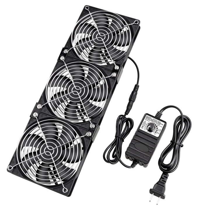 楽天市場】GDSTIME 3* 120 mm x 25 mm、12V DC3連ファン、車中泊 