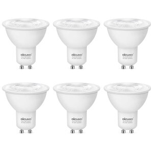 DiCUNO LEDd GU10 F 50W`nQ 5W LEDX|bgCg 500lm 5000K Lp Px ȃGl AC100V Ή 6