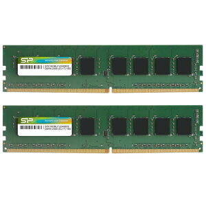 VRp[ SP Silicon PowerfXNPCp DDR4-2400(PC4-19200) 16GB×2 288Pin 1.2V CL17 SP032GBLFU240B22