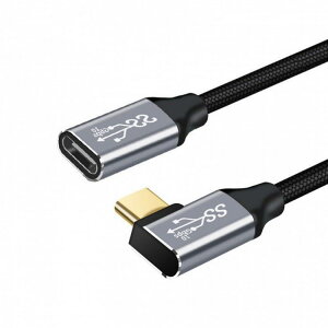 CYP[u  E px USB-C USB 3.1 Type C IX-X f[^P[u 10Gbps 100W X [u i Phone 15 m[gp\R (200cm) Ή, UC-058-RI-2.0M-HX