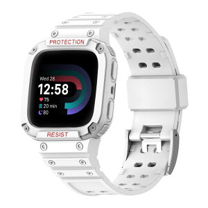 �R���p�`�u�� Fitbit versa 3/versa 4/Fitbit Sense/Sense2 �E�H�b�`�o���h �P�[�X�t�� �\�t�gTPU�X�|�[�c�o���h ���߉\ �����x���g ���f�B�[�X �����Y (#7)