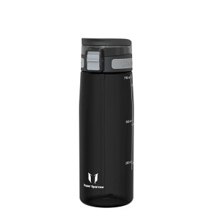 Super Sparrow 水筒 ウォーターボトル - 750ml - 米国Tritan BPAフリーストローボトル- 適用 スポーツ、 学校 、野球、アウトドア、キャンプ 、トレーニング