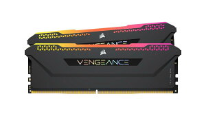 CORSAIR DDR4 �f�X�NPC�p �_�~�[������ VENGANCE RGB PRO SL�V���[�Y Light Enhancement�L�b�g �u���b�N CMHLEKIT2K