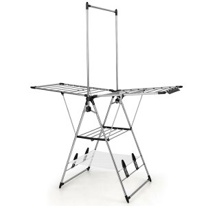 COSTWAY X^h ܂肽ݎ gsv 󕨊  157.5cm/77~127cm C|t \ ߉\ y X[ zc ^InK[  bN 
