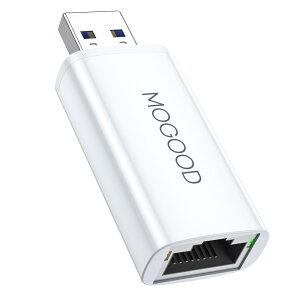 MOGOOD USB LAN ϊ Type A to RJ45 1GbpsʐM USB 3.0 10/100/1000Mbps lbg[NA_v^ MKrbgC[Tlbg m[gp\R PCAMacBookASurface XPSAWindowsALinuxAMacOSȂǂɑΉ
