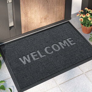 DEXI փ}bg O  DƂ z ~ ϋv 􂦂 WELCOME } hA}bg  o[ ƒp Ɩp i45x75cm O[j