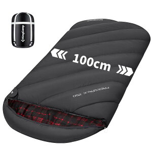 KingCamp Q Vt tln ~p I[V[Y ^ 傫TCY 100cm 2.1KG RpNgh 􂦂 sleeping bag ЊQ h AEghA oR Ԓ Lv Q A\